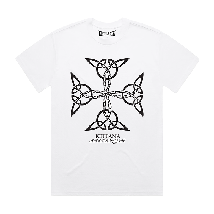 KETTAMA / Archangel Tee (White) - Merch Jungle - Official KETTAMA music and merch