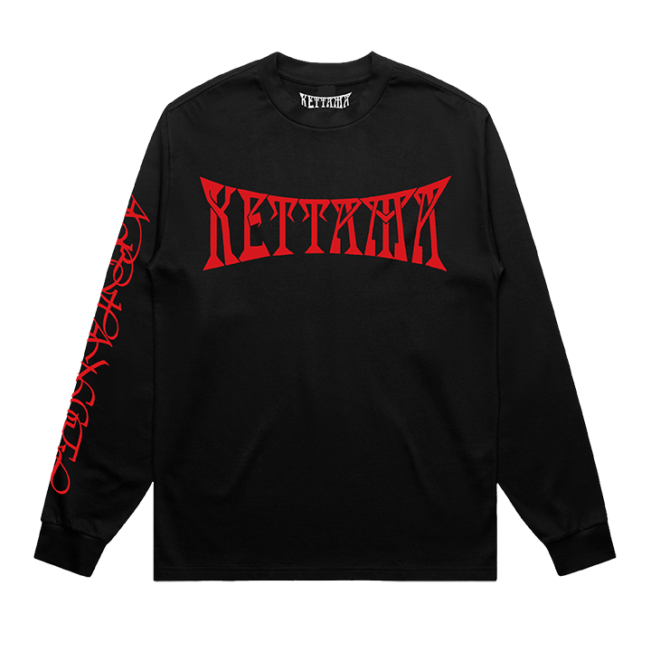KETTAMA / Archangel Longsleeve (Black) - Merch Jungle - Official KETTAMA music and merch