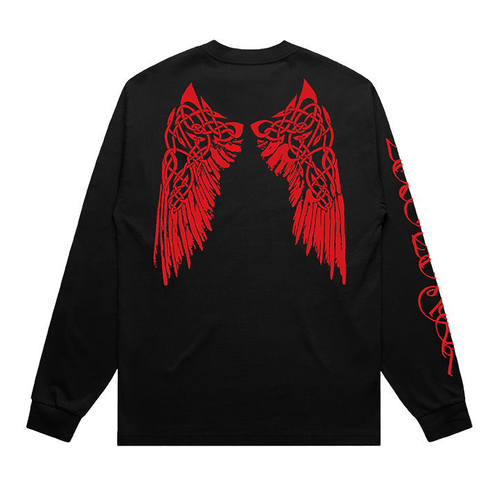 KETTAMA / Archangel Longsleeve (Black) - Merch Jungle - Official KETTAMA music and merch