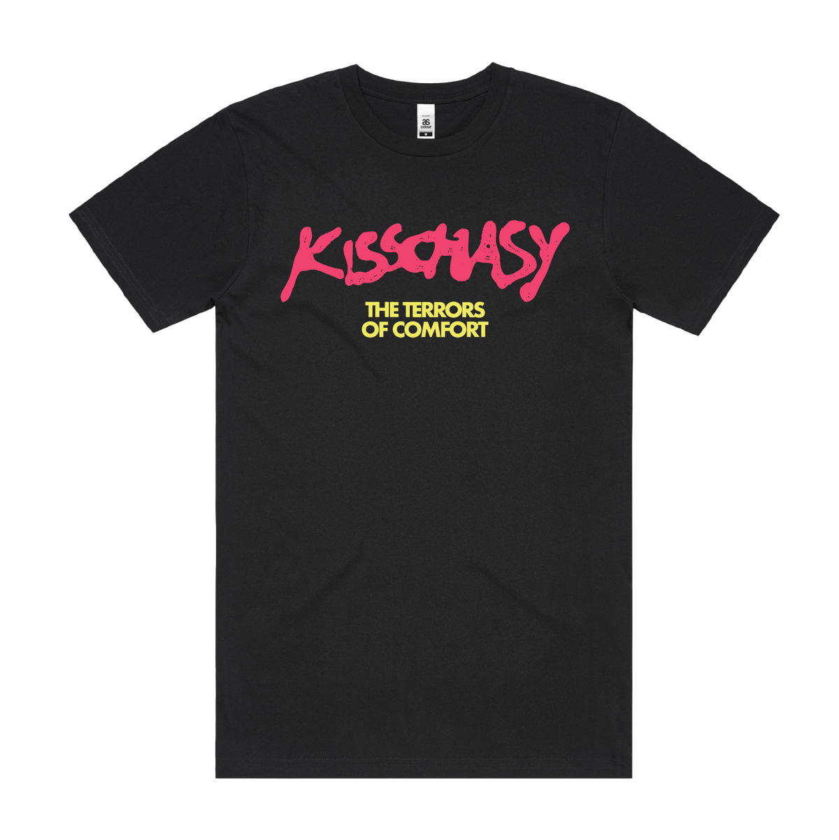 Kisschasy / The Terrors Of Comfort Tee - Merch Jungle - Official Kisschasy music and merch
