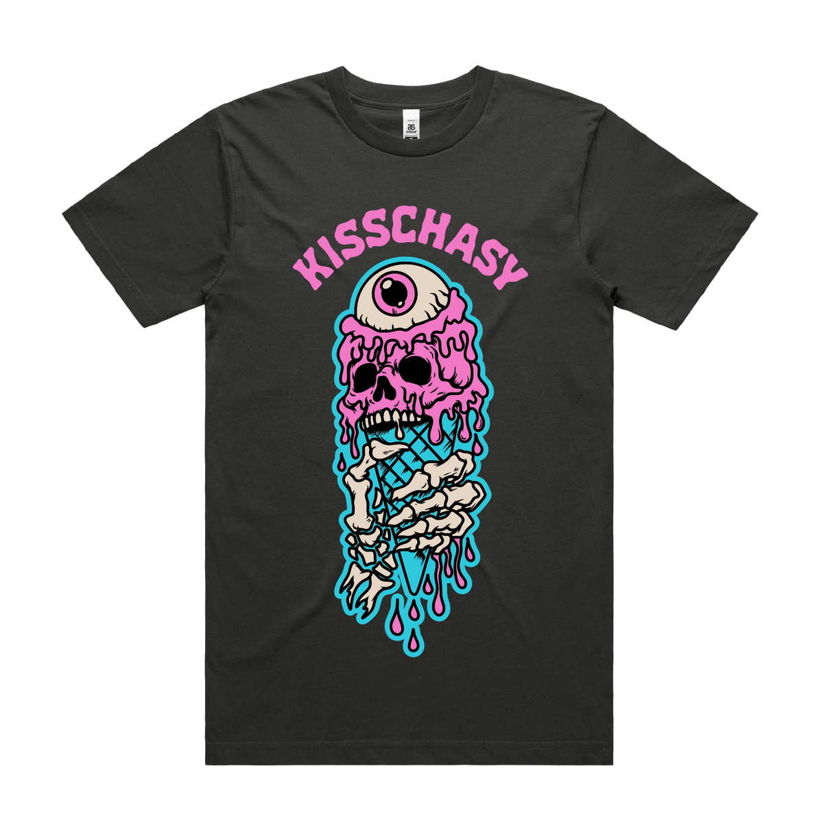 Kisschasy / Ice Cream Tee - Merch Jungle - Official Kisschasy music and merch