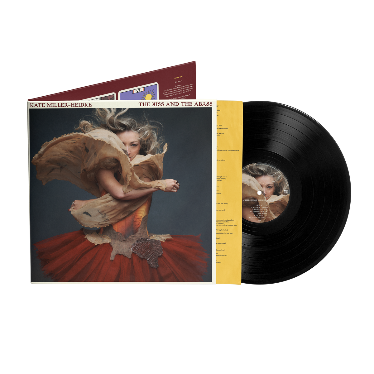 Kate Miller-Heidke  / The Kiss And The Abyss (Black Abyss Vinyl) - Merch Jungle - Official Kate Miller-Heidke music and merch