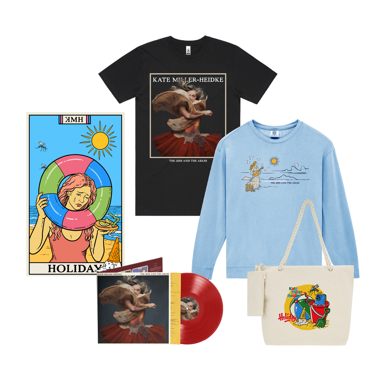 Kate Miller-Heidke  / The Kiss And The Abyss Ultimate Bundle - Merch Jungle - Official Kate Miller-Heidke music and merch