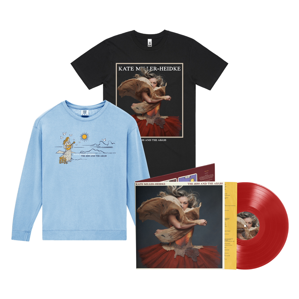 Kate Miller-Heidke  / The Kiss And The Abyss Exclusive Vinyl + Merch Bundle - Merch Jungle - Official Kate Miller-Heidke music and merch