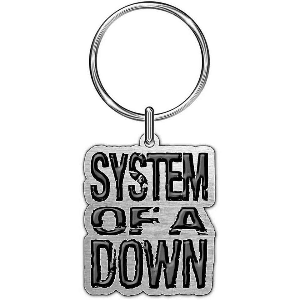 System Of A Down / Logo Keychain - Merch Jungle - Official System Of A Down music and merch
