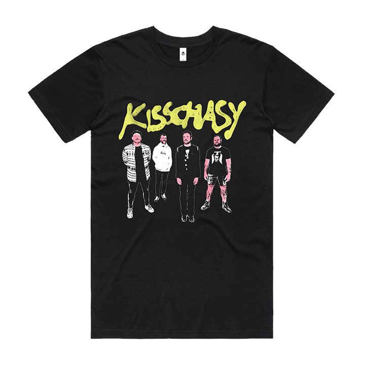 Kisschasy / Photo Tee - Merch Jungle - Official Kisschasy music and merch