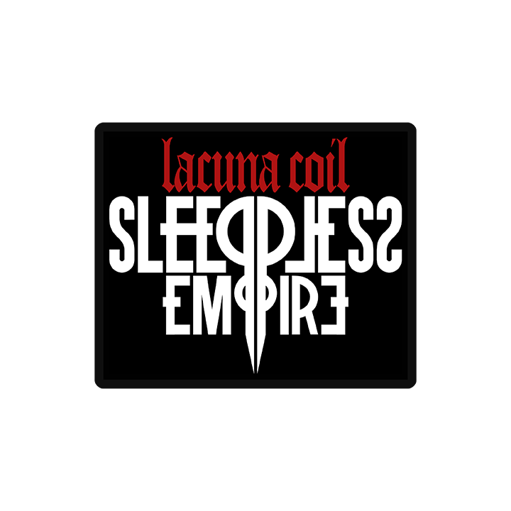 Lacuna Coil / Sleepless Empire Patch - Merch Jungle - Official Lacuna Coil music and merch