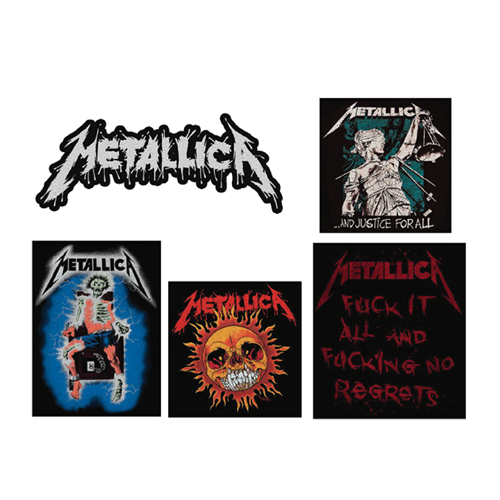 Metallica / Patch Set - Merch Jungle - Official Metallica music and merch