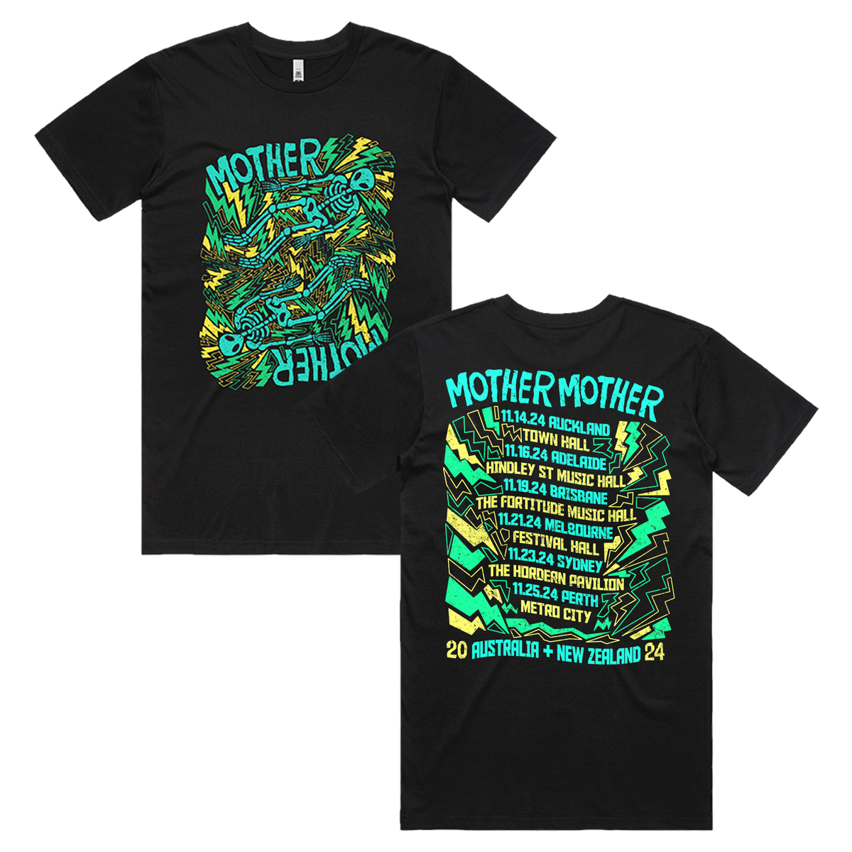 Mother Mother / Grief Chapter AU Tour Tee - Merch Jungle - Official Mother Mother music and merch