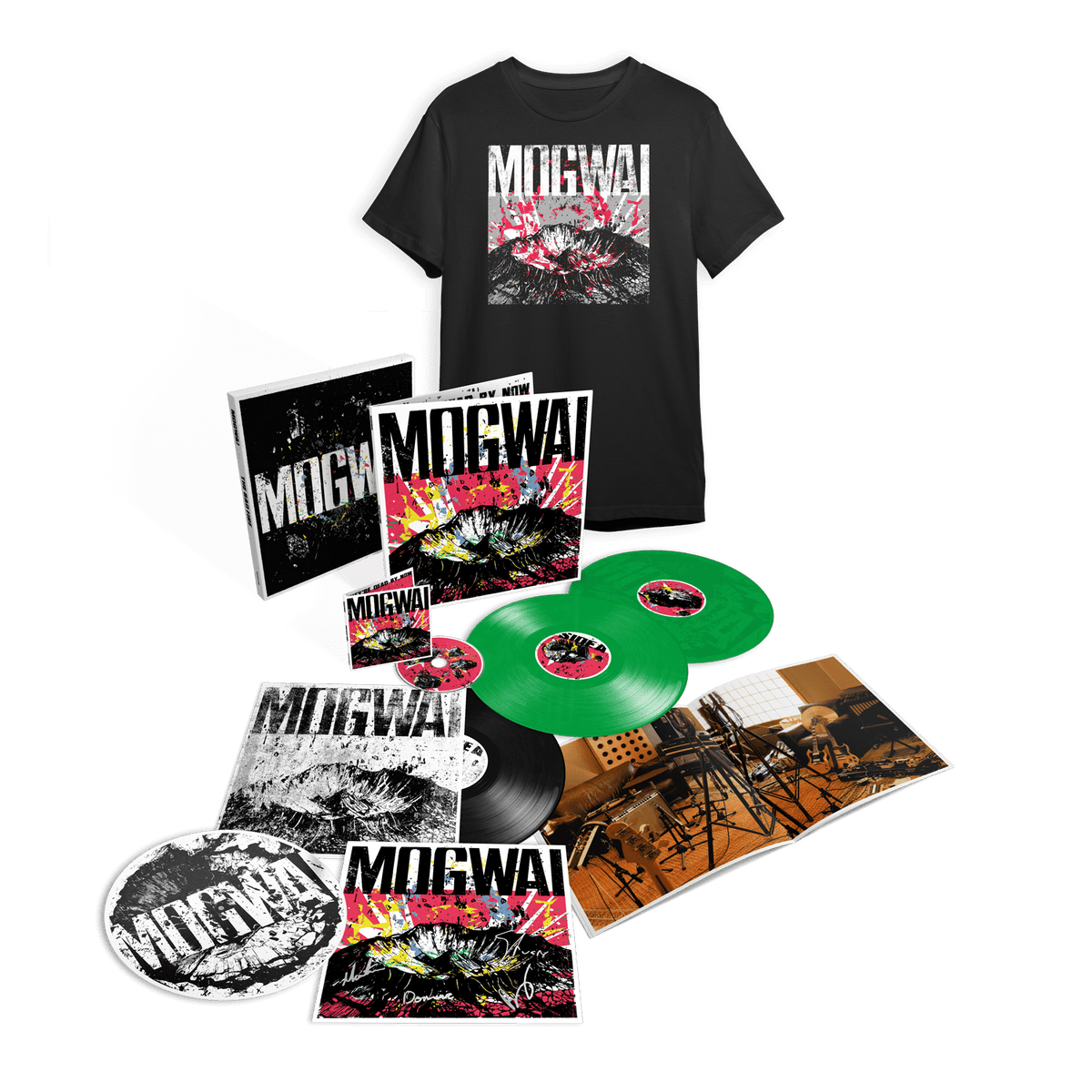 Mogwai / The Bad Fire Boxset Bundle - Merch Jungle - Official Mogwai music and merch