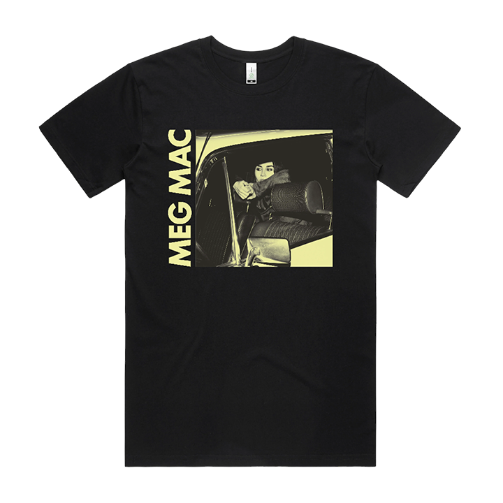 Meg Mac / Car Tee - Black - Merch Jungle - Official Meg Mac music and merch