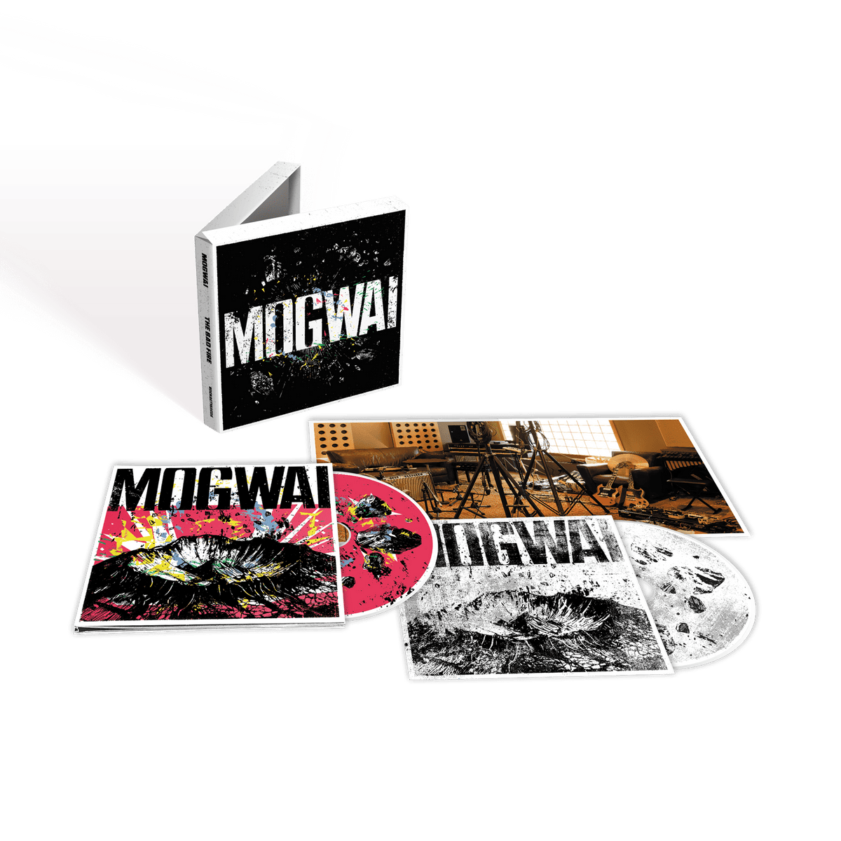 Mogwai / The Bad Fire (Deluxe CD) - Merch Jungle - Official Mogwai music and merch
