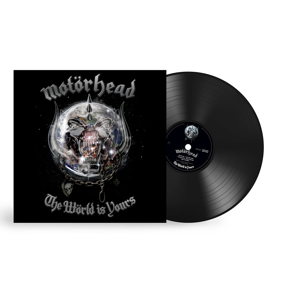 Motorhead / The World Is Yours (Black Vinyl) - Merch Jungle - Official Motorhead music and merch