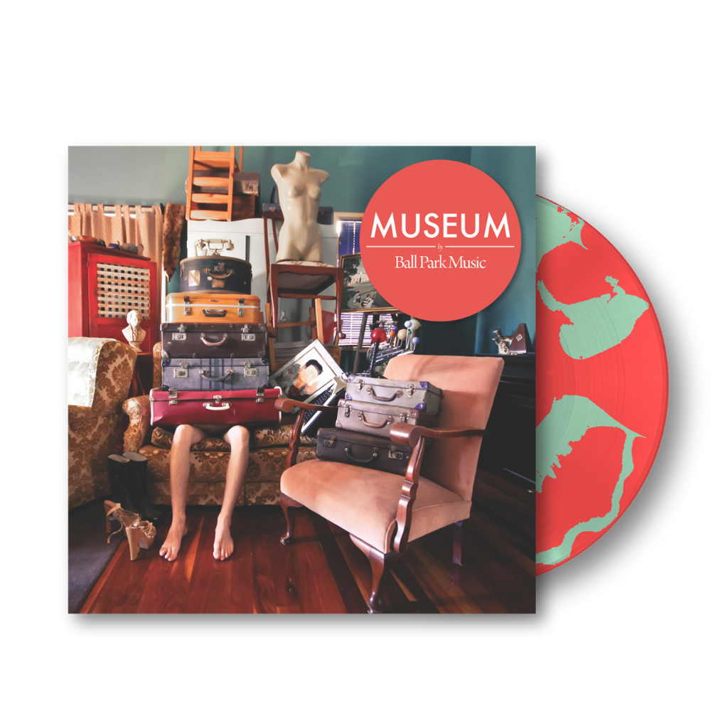 Ball Park Music / Museum (Limited Edition Red/Eucalyptus Green Vinyl) - Merch Jungle - Official Ball Park Music music and merch