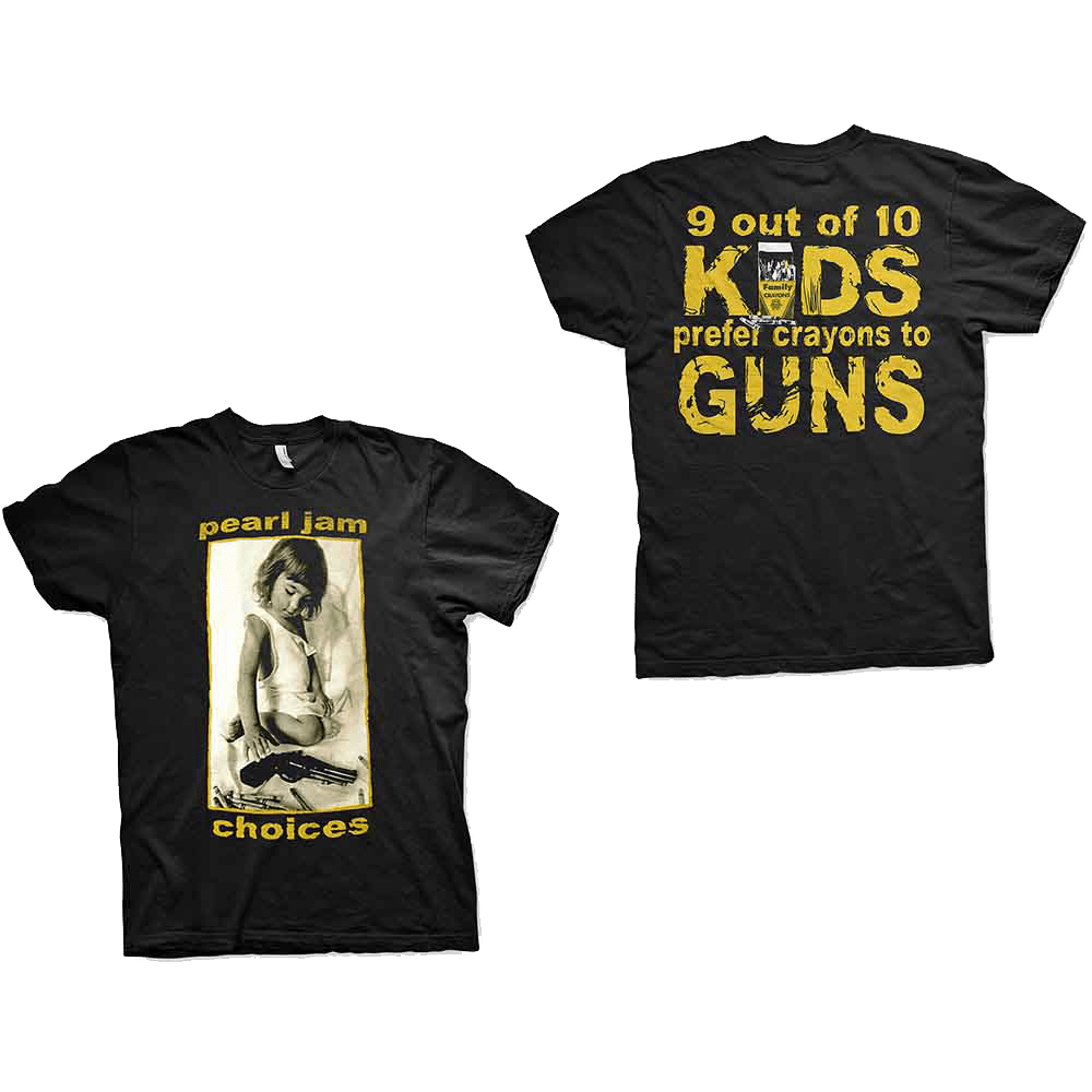 Pearl Jam / Choices tee - Merch Jungle - Official Pearl Jam music and merch