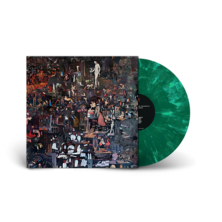 Psychedelic Porn Crumpets / Night Gnomes (Emerald Green Marble Vinyl) - Merch Jungle - Official Psychedelic Porn Crumpets music and merch