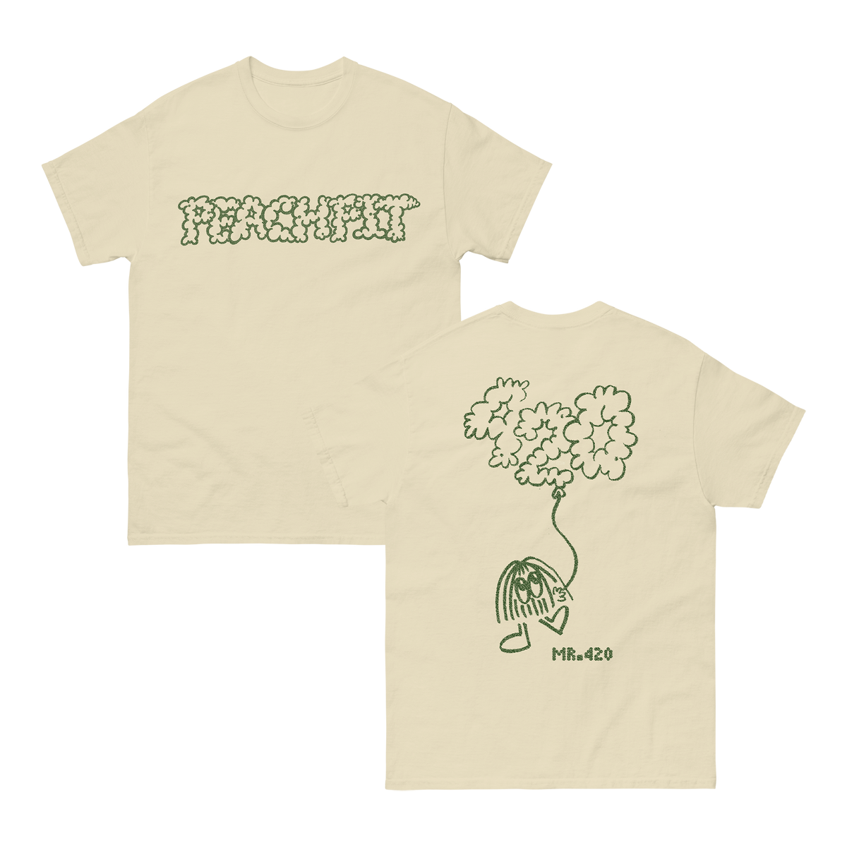 Peach Pit / Mr. 420 Tee - Merch Jungle - Official Peach Pit Australia music and merch
