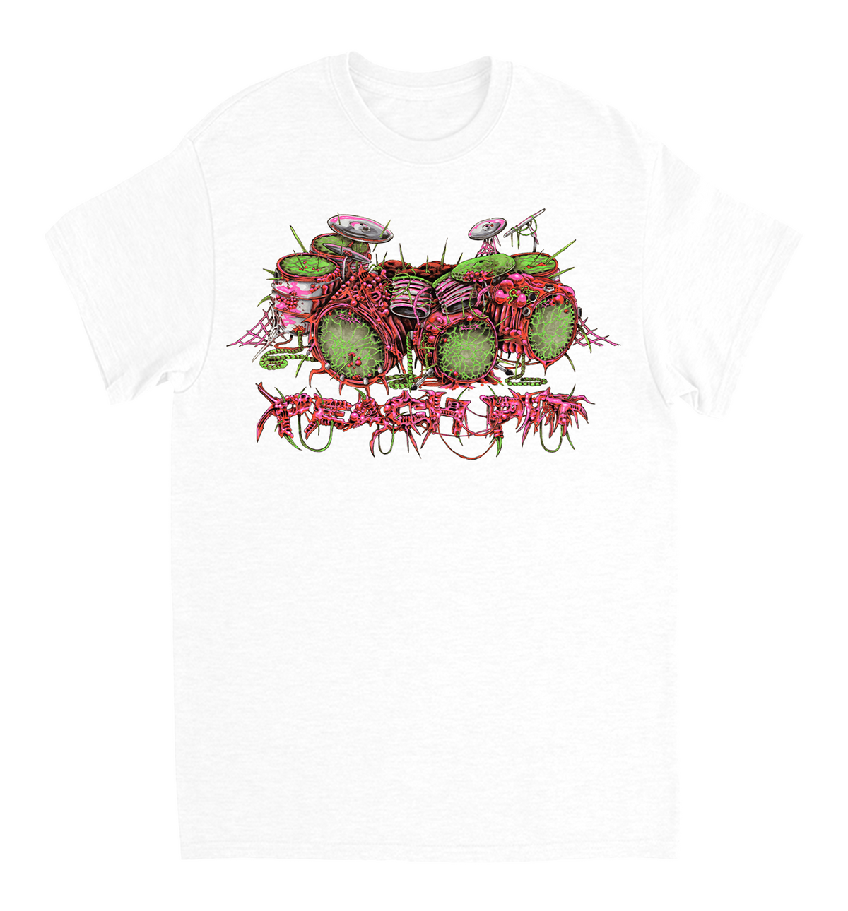 Peach Pit / Drum Tee - Merch Jungle - Official Peach Pit Australia music and merch