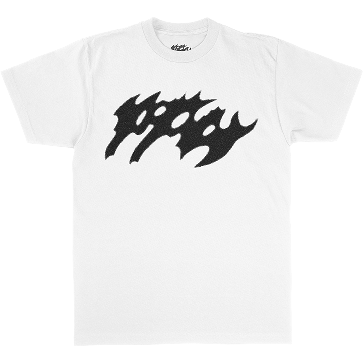 Poppy / Logo Tee (White) - Merch Jungle - Official Poppy music and merch