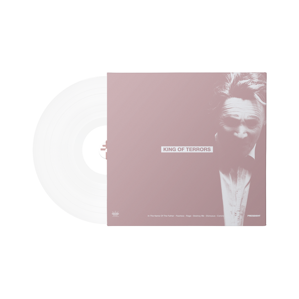 President / The King Of Terrors (White Vinyl) - Merch Jungle - Official President music and merch