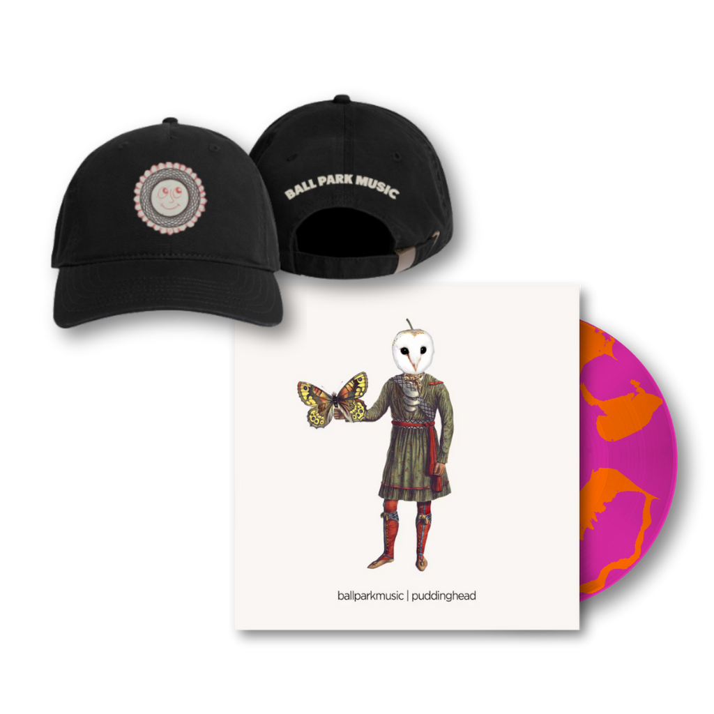 Ball Park Music / Puddinghead (Limited Edition Pink/Orange Vinyl) + Smiley Cap Bundle - Merch Jungle - Official Ball Park Music music and merch