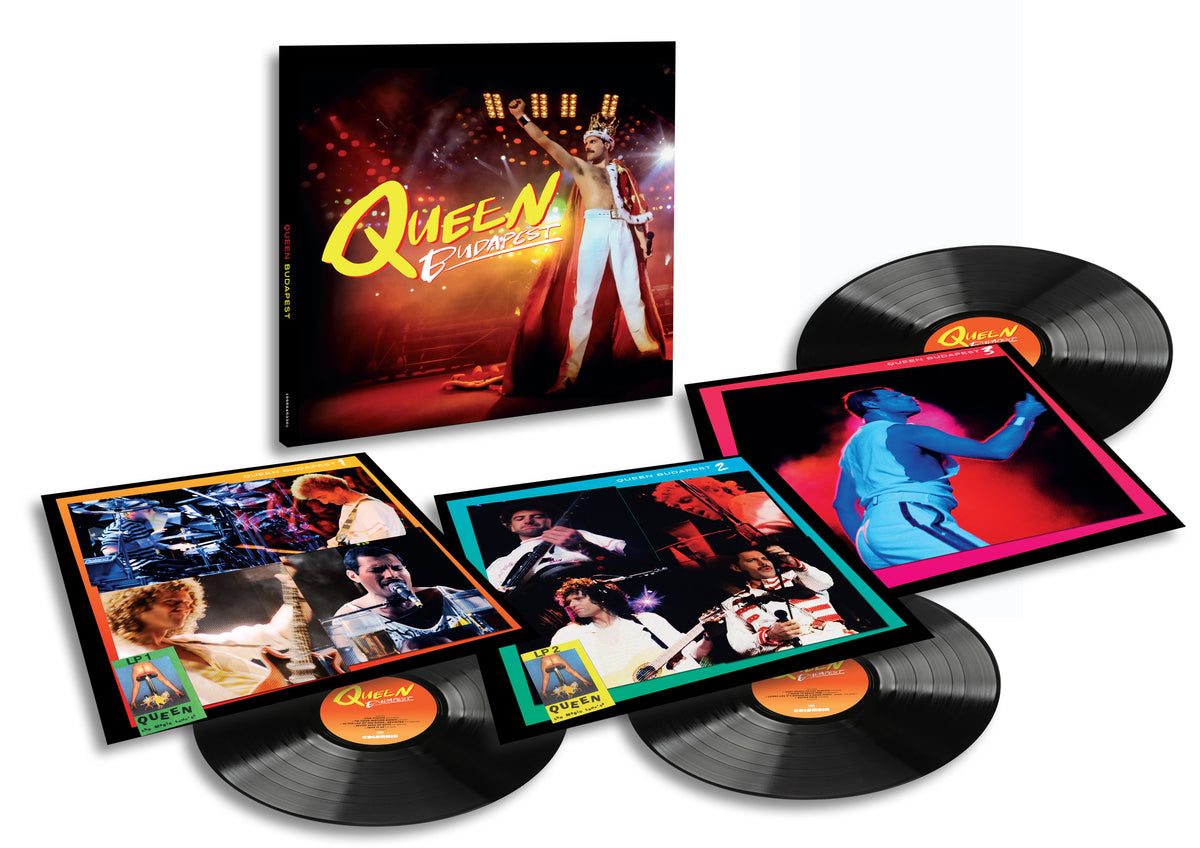 Queen / Budapest (3LP Vinyl) - Merch Jungle - Official Queen music and merch