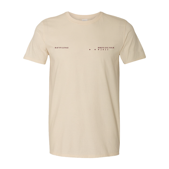 Ravyn Lenae / Tour Tee (Natural) - Merch Jungle - Official Ravyn Lenae music and merch