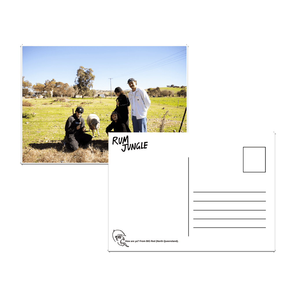 Rum Jungle / Postcard 4 (Rural Australia) + Recency Bias Digital Download - Merch Jungle - Official Rum Jungle music and merch