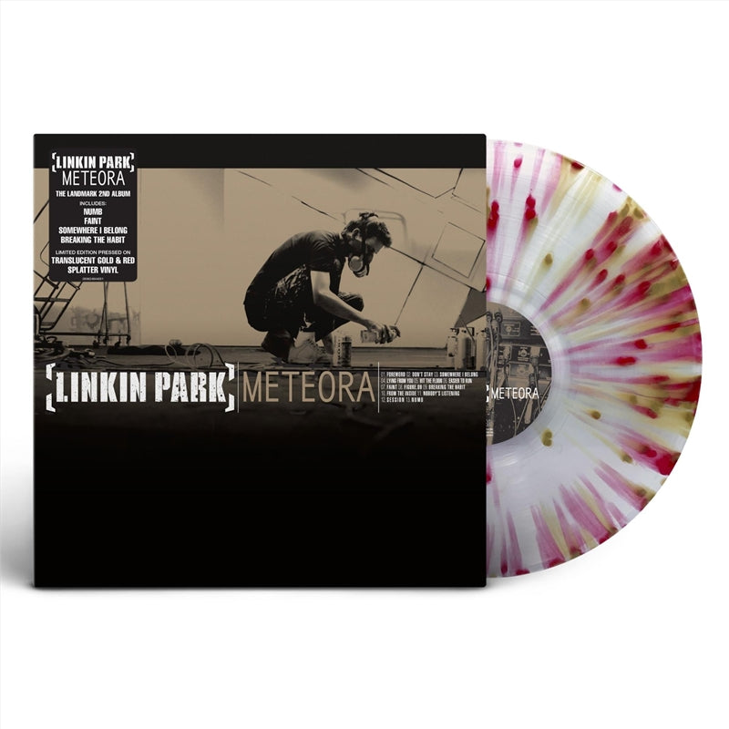 Linkin Park / Meteora (Limited Clear / Red / Gold Splatter Vinyl)