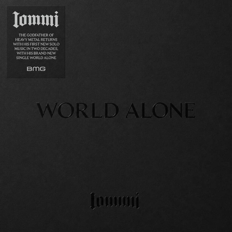 Tony Iommi / World Alone 7" - Merch Jungle - Official Tony Iommi music and merch