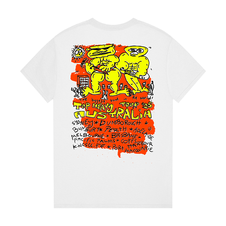 Skegss / Top Heavy Tour Tee - Merch Jungle - Official Skegss music and merch