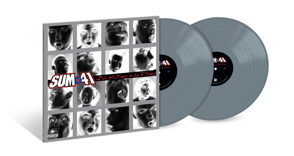 Sum 41 / All Killer No Filler (Silver Vinyl) - Merch Jungle - Official Sum 41 music and merch