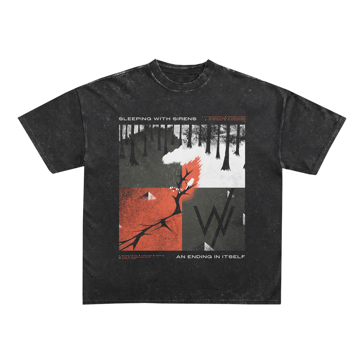 Sleep With Sirens / Seasons Tee - Merch Jungle - Official Rise Records music and merch