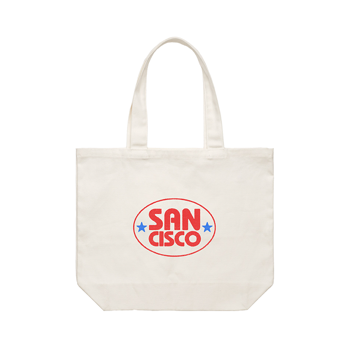 San Cisco / Logo Tote - Merch Jungle - Official San Cisco music and merch