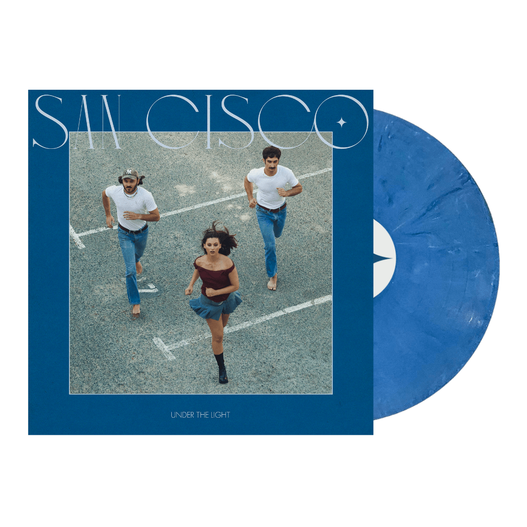 San Cisco  / Under The Light (Blue Marble Vinyl) - Merch Jungle - Official San Cisco music and merch