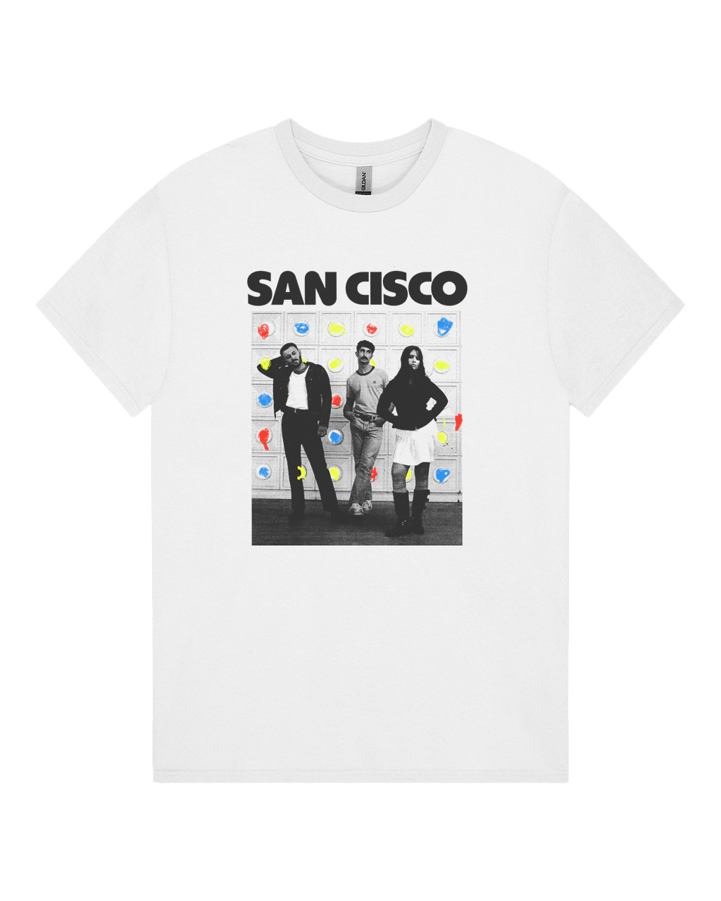 San Cisco / Portrait Logo Tee - Merch Jungle - Official San Cisco music and merch
