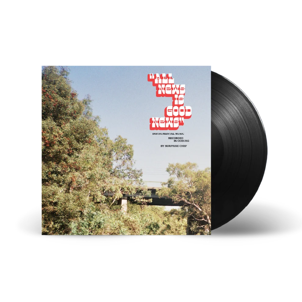 Surprise Chef / All News Is Good News (Black Vinyl) - Merch Jungle - Official Surprise Chef music and merch