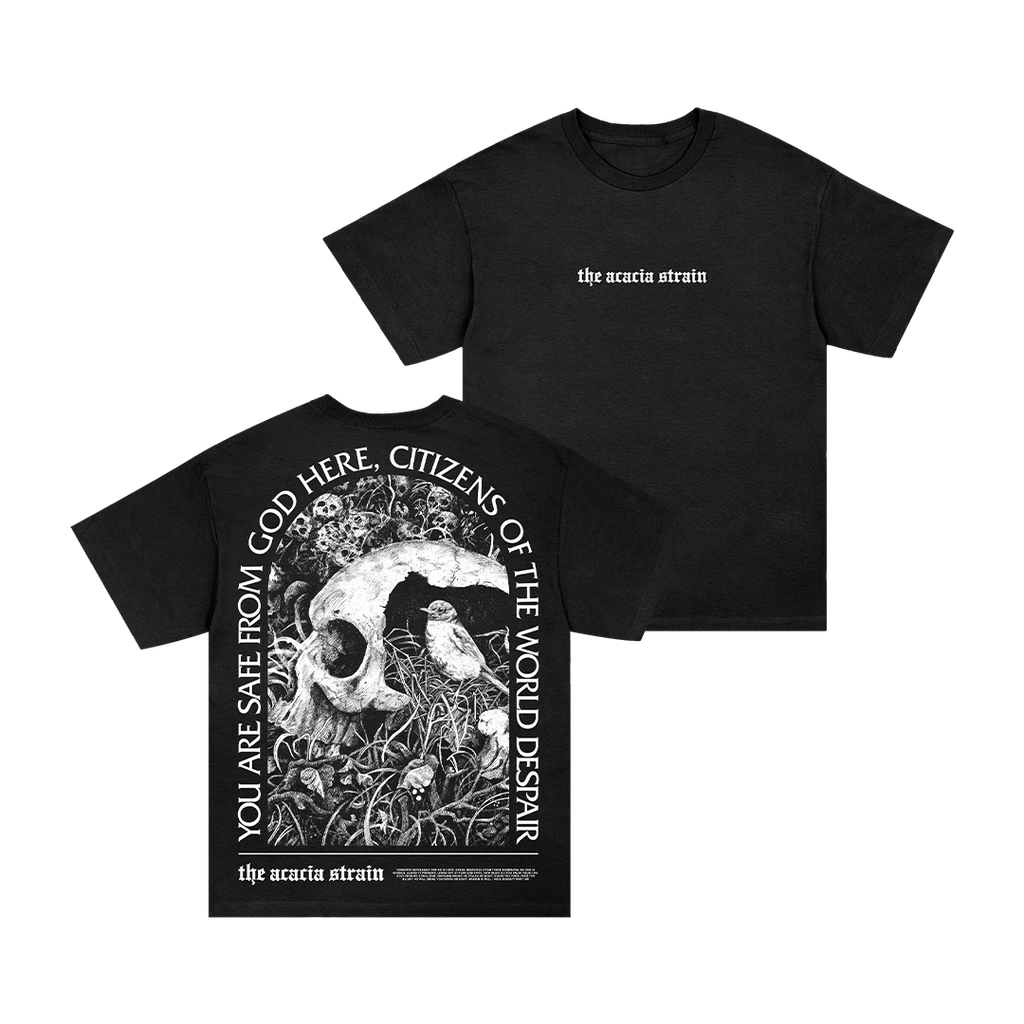 The Acacia Strain / You Are Safe From God Here Tee - Merch Jungle - Official Rise Records music and merch