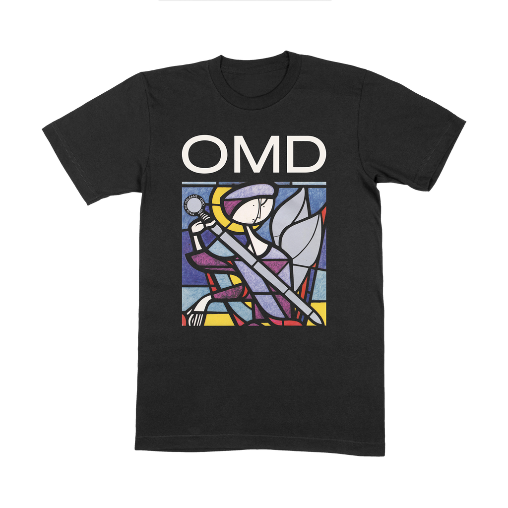 OMD / Tour Tee Mosaic (Black) - Merch Jungle - Official OMD music and merch
