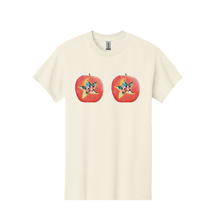 The Army, The Navy / Apple Tee (Natural) - Merch Jungle - Official The Army, The Navy music and merch