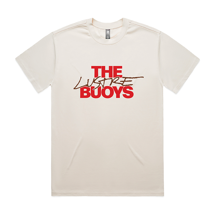 The Buoys / Lustre Tracklist Tee + Download - Merch Jungle - Official The Buoys band t-shirts and band merch.