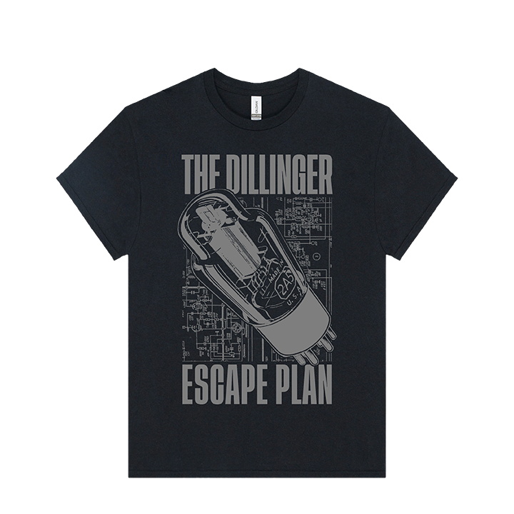 The Dillinger Escape Plan / Tube Tee - Merch Jungle - Official The Dillinger Escape Plan music and merch