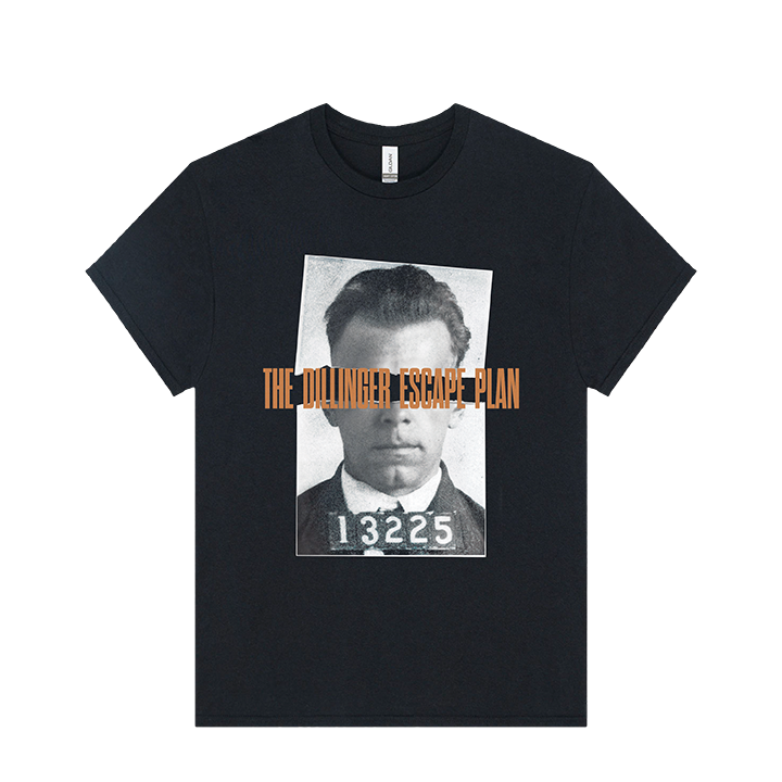 The Dillinger Escape Plan / Mugshot Tee - Merch Jungle - Official The Dillinger Escape Plan music and merch