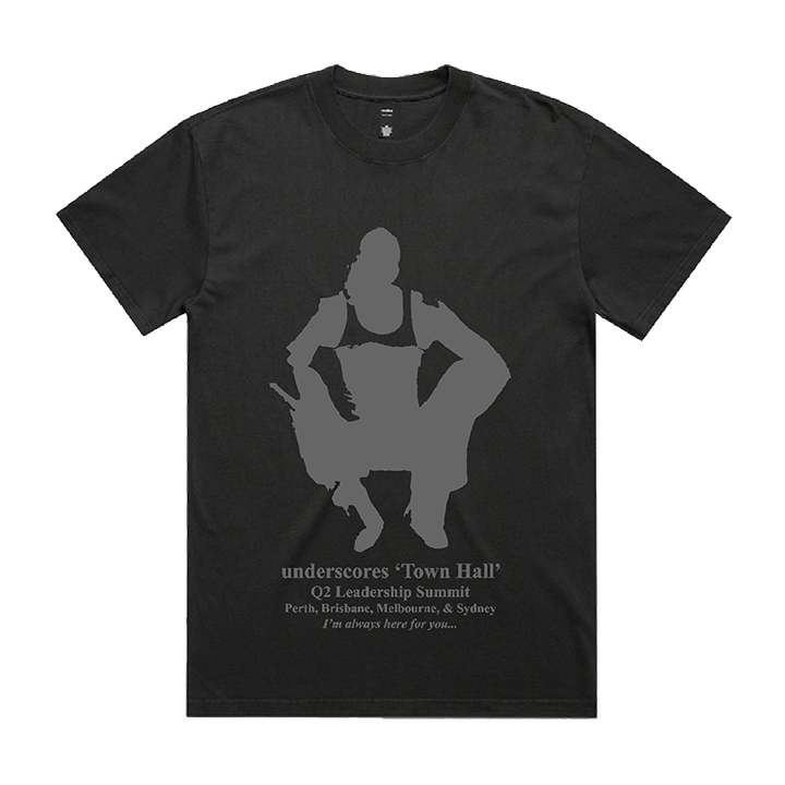 underscores / Aus Tour Tee - Merch Jungle - Official underscores music and merch