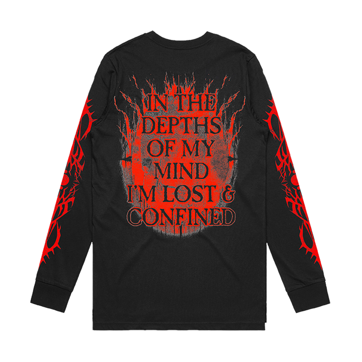 Unprocessed / Depths Of Mind LS (Black) - Merch Jungle - Official Unprocessed music and merch