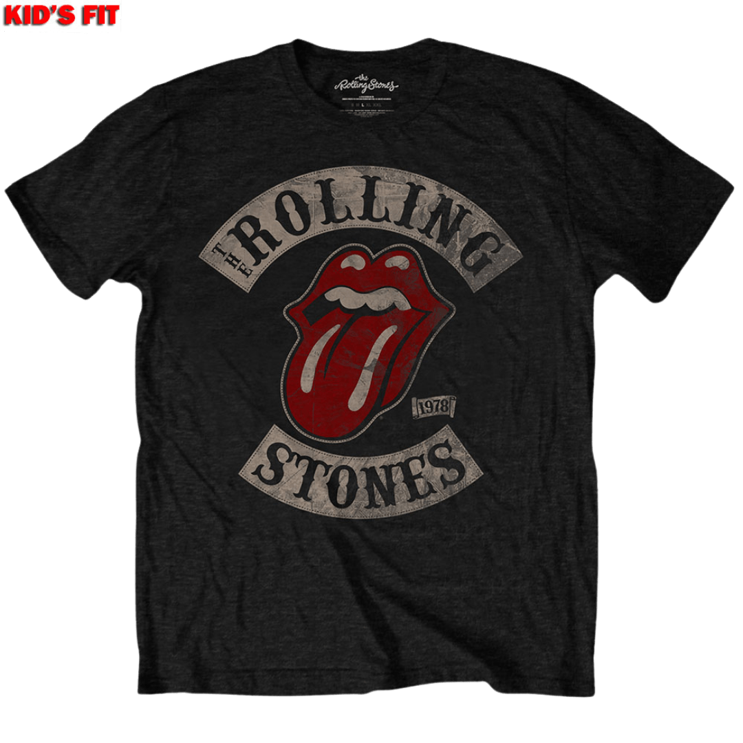 Rolling Stones Tour 1978 - Kids Tee - Merch Jungle - Official Rolling Stones band merchandise.