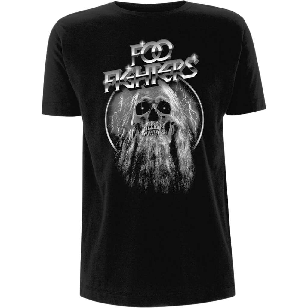 Bearded Skull Tee - Merch Jungle - Official Foo Fighters band merchandise.