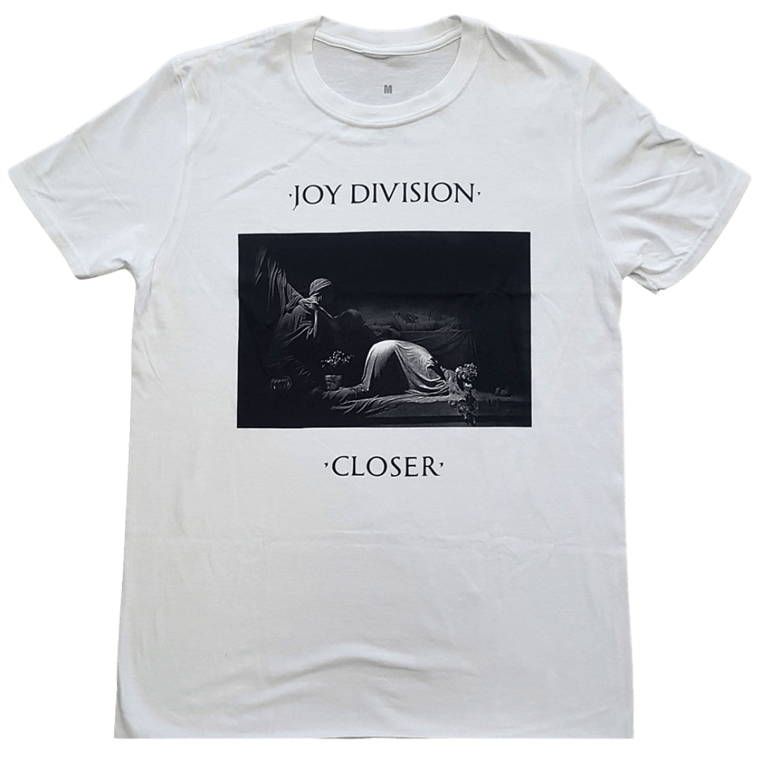 Closer Tee - Merch Jungle - Official Joy Division band t-shirts and band merch.