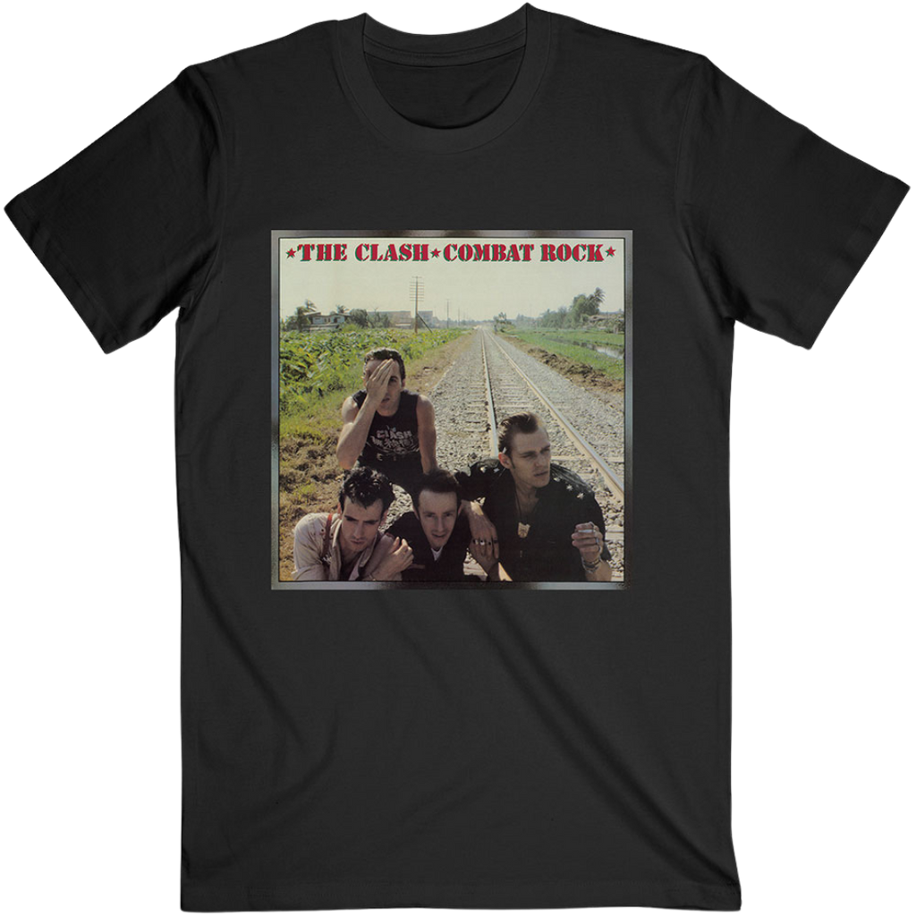Combat Rock Tee - Merch Jungle - Official The Clash band merchandise.