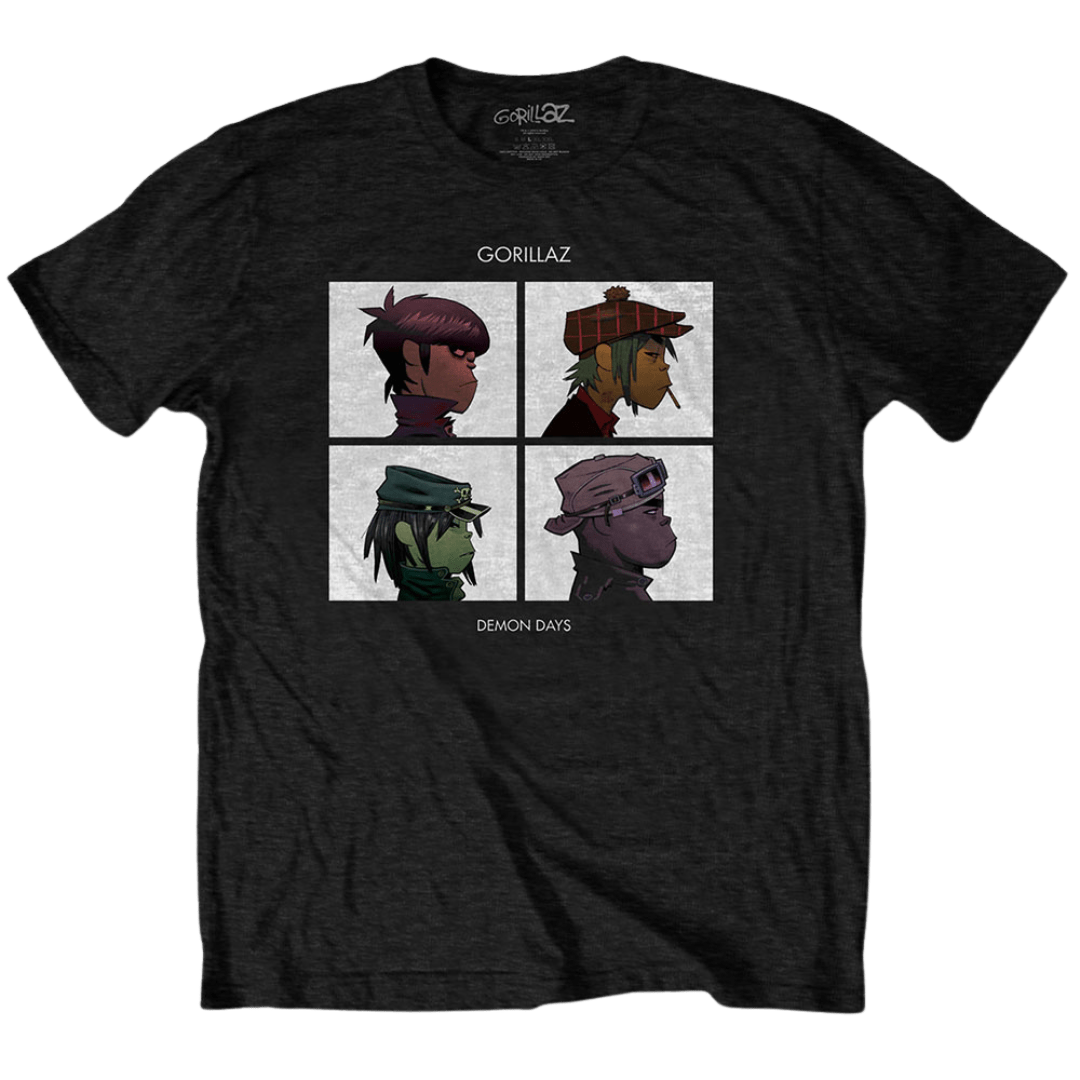 Demon Days Tee - Merch Jungle - Official Gorillaz band t-shirts and band merch.